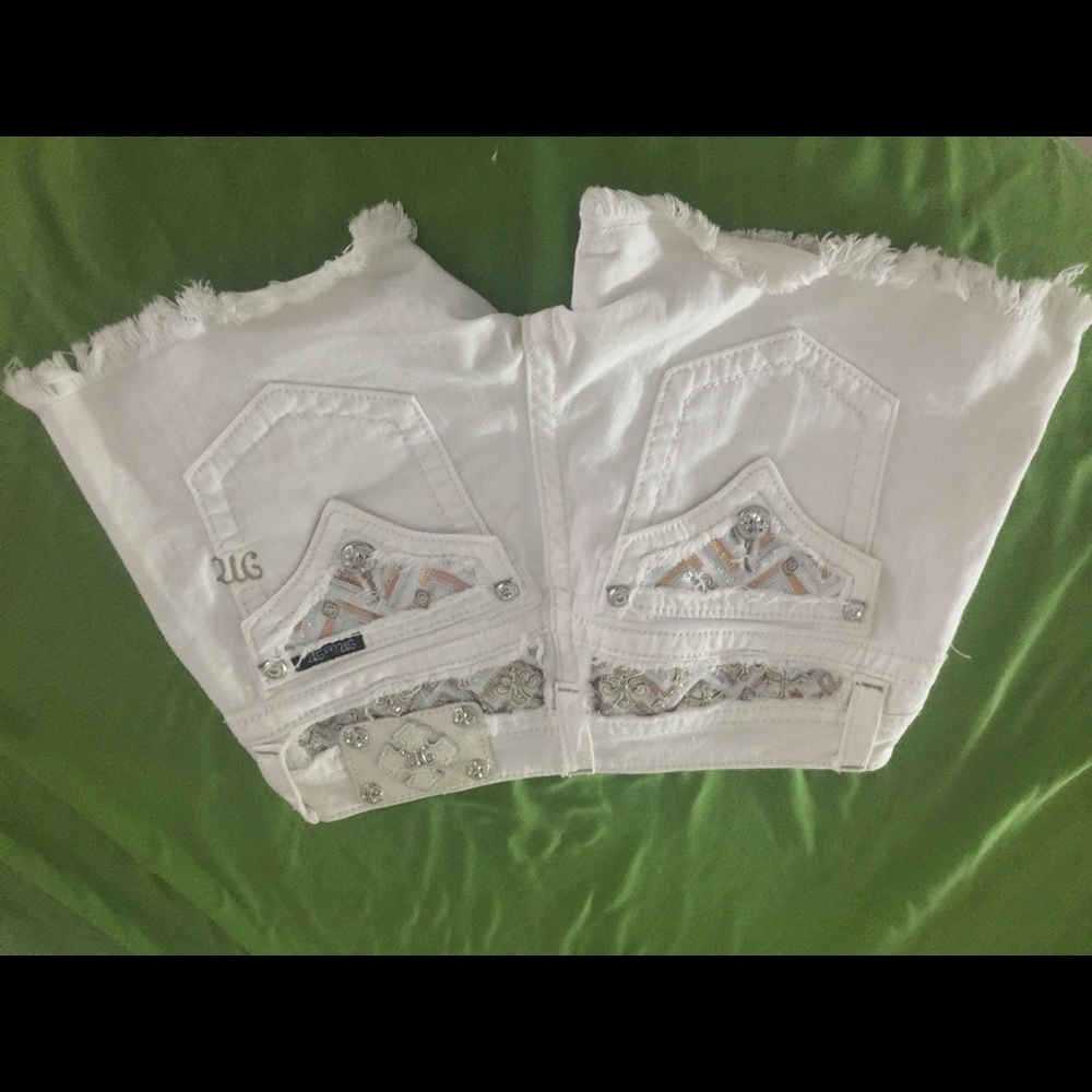 Miss me white shorts